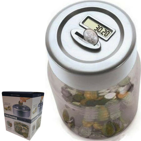 Digital Aussie Money Box - Australian Coin Counting with LCD Display