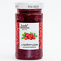 320g Cranberry Jam Spread in Glass Jar - Product of Poland