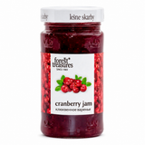 3x 320g Cranberry Jam - Polish Fruit Spread in Glass Jar (Product of Poland)