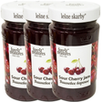 3x 320g Sour Cherry Jam - Polish Fruit Spread in Glass Jar (Product of Poland)
