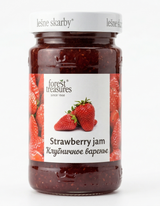320g Strawberry Jam Spread in Glass Jar - Product of Poland