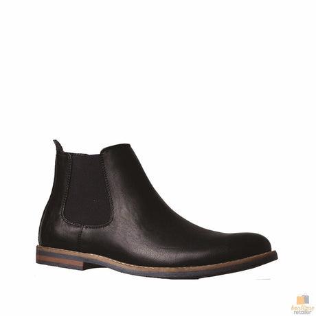 JULIUS MARLOW JM33 Manny Boots Work Casual Dress Shoes Slip On Men's Chelsea - Brown