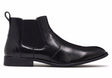 JULIUS MARLOW Harry Leather Boots Mens Slip On Dress Work Chelsea Shoes - Black - 12 UK