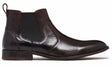 Julius Marlow Harry Mens Chelsea Leather Boots - Slip On Dress Formal Shoes - Brown Oily