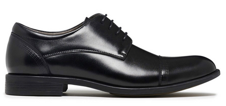 JULIUS MARLOW EXPAND Leather Dress Work Casual Formal Business Shoes Lace Up - Black - 6.5 UK