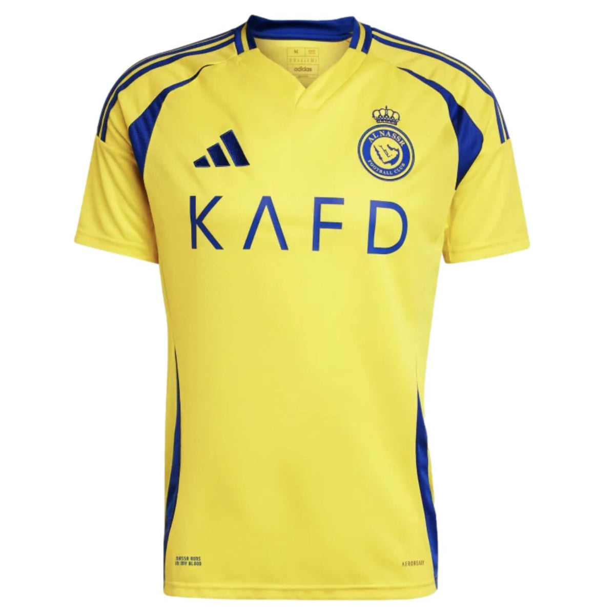 Adidas Mens Al Nassr FC Cristiano Ronaldo Home Football/Soccer Jersey - Yellow (Officially Licensed)