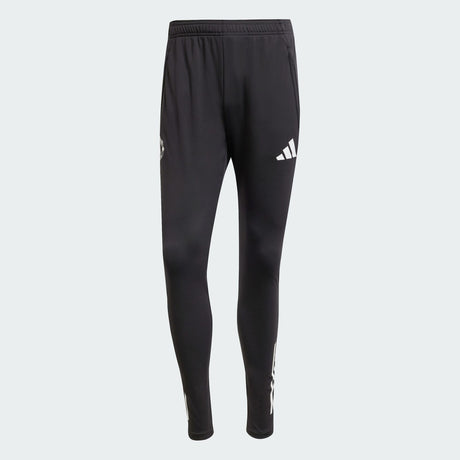 Adidas x Manchester United Tiro Joggers Soccer Training Track Pants in Black