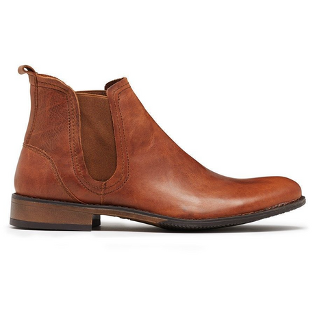 Julius Marlow Abort Mens Chelsea Leather Boots - Tan 6 UK (Slip On Dress Formal Shoes)