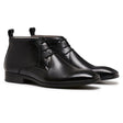 JULIUS MARLOW HUB Leather Boots Dress Work Formal Business Shoes Chukka - Black - 8 UK