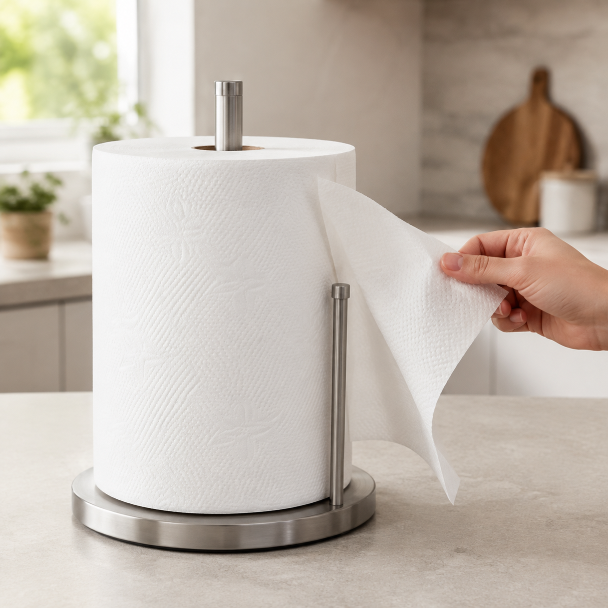 6x 330 Sheet Jumbo Paper Towel (2-Ply) Large Sheets 22x24cm (1980 Sheets Total) Bulk