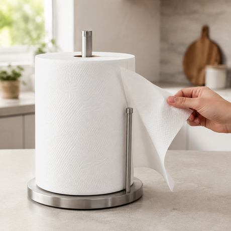 6x 330 Sheet Jumbo Paper Towel Bulk Pack - 22x24cm (2-Ply 1980 Sheets Total)