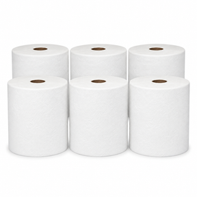 6x 330 Sheet Jumbo Paper Towel (2-Ply) Large Sheets 22x24cm (1980 Sheets Total) Bulk