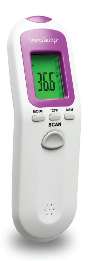 VeraTemp Non-Contact Infrared Baby Thermometer LCD