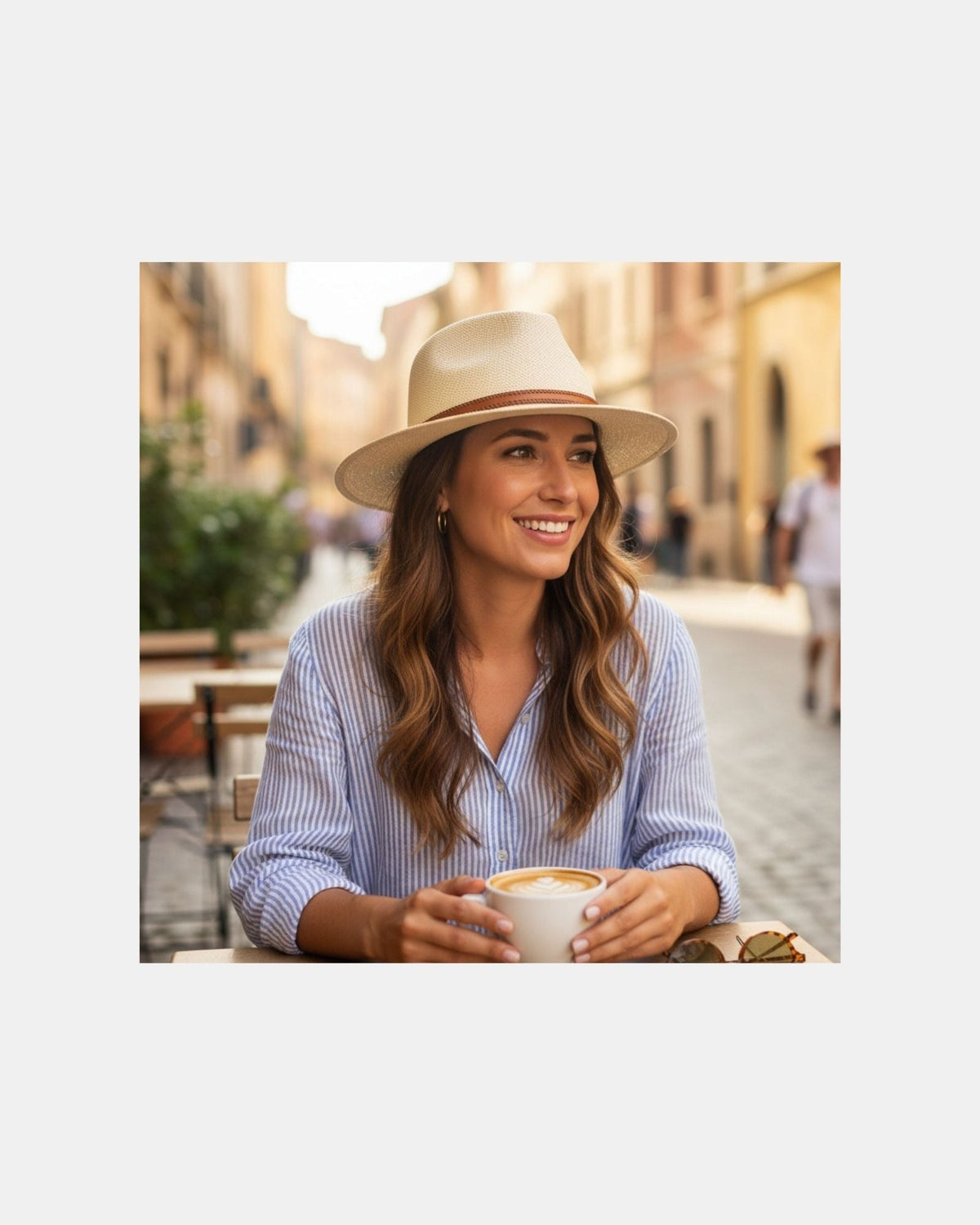 Jacaru 1804 Toquilla Straw Panama Hat - Pinched Crown (Handwoven in Ecuador Finished in Australia)