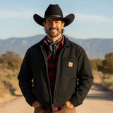 Jacaru 1846 Mustang Wool Felt Hat - Wide Brim Pinched Crown & Nubuck Hatband (Water Repellent)