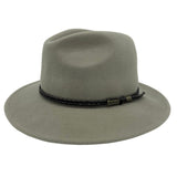 Jacaru 1847C Kids Outback Fedora Australian Wool Hat - Foldable Water Resistant & UPF 50+