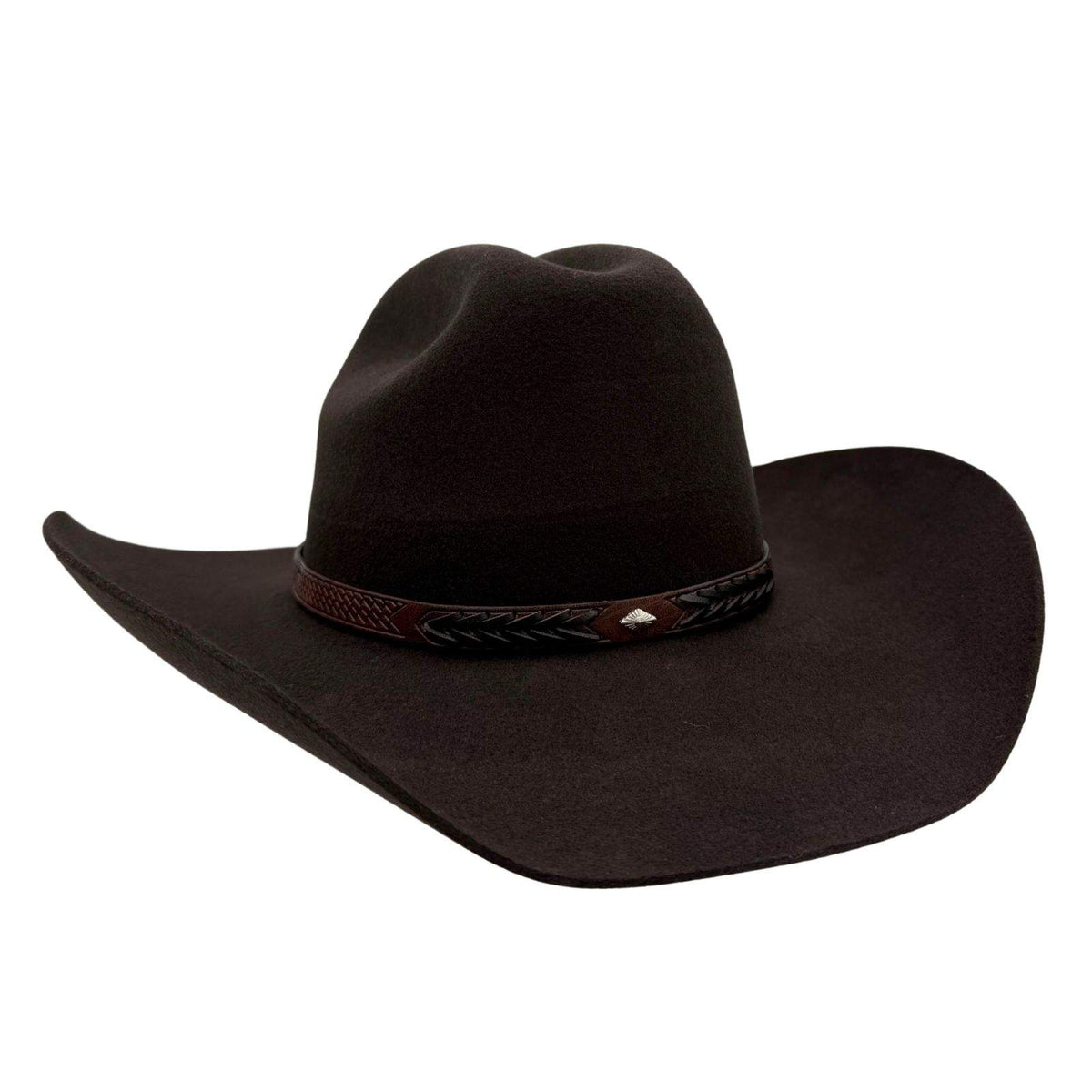 Jacaru 1857 Australian Wool Felt Cowboy Hat - Western Style (Water Resistant & UPF 50+)