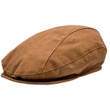 Jacaru 2500 Kangaroo Leather Drivers Cap - Water Resistant Hat (Made in Australia)