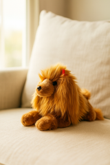 Bocchetta Juliet 30cm Floppy Poodle Puppy Plush Toy - Brown (Realistic Stuffed Animal Dog Gift)