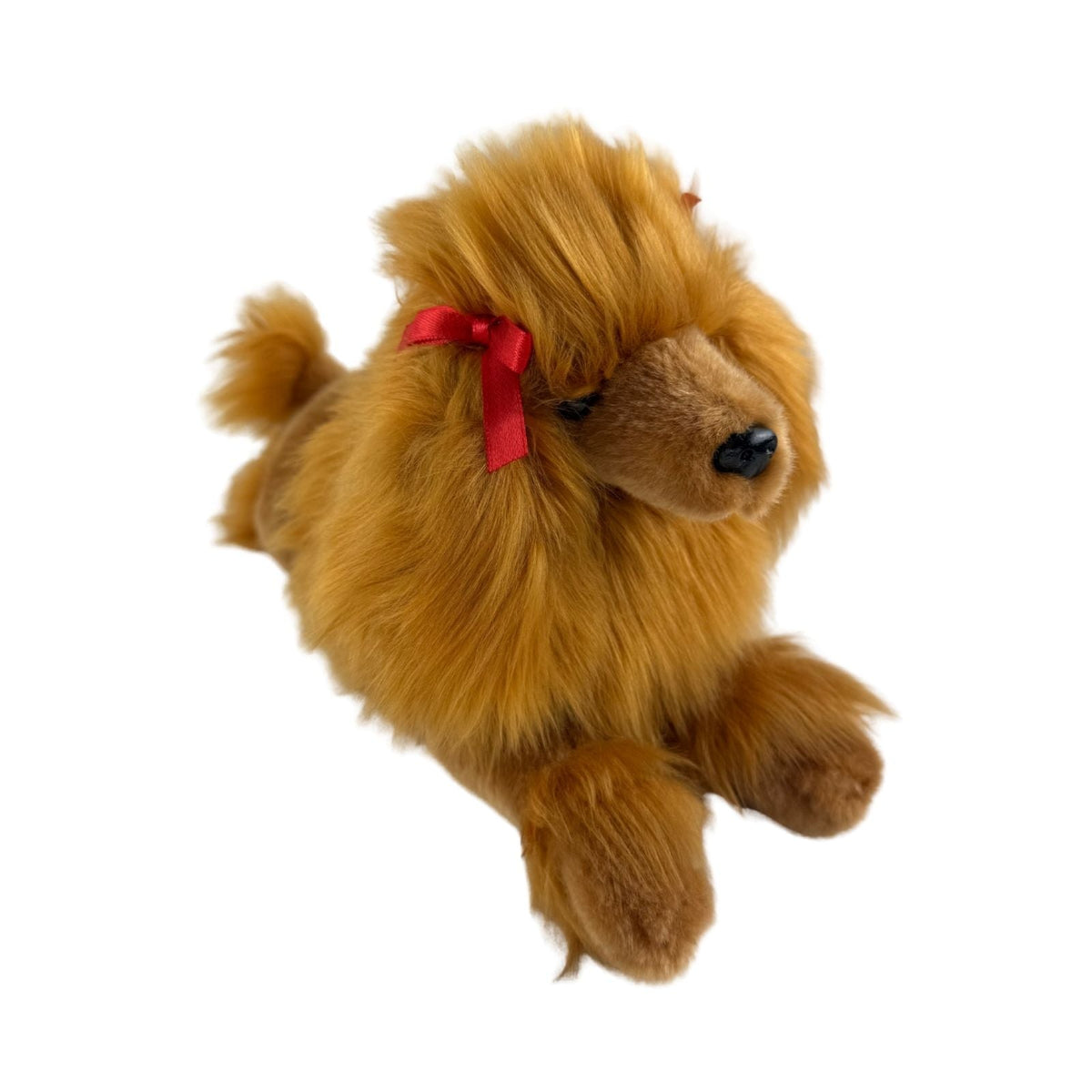 Bocchetta Juliet 30cm Floppy Poodle Puppy Plush Toy - Brown (Realistic Stuffed Animal Dog Gift)