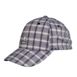 KANGOL Plaid Flexfit Baseball Cap K1361FA Mens Brimmed Cotton Hat - FP031 - S/M