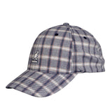 KANGOL Plaid Flexfit Baseball Cap K1361FA Mens Brimmed Cotton Hat - FP031 - S/M