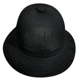 KANGOL Tropic Casual Bucket Hat K2094ST Summer Sun Brim Cap - Black