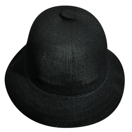 KANGOL Tropic Casual Bucket Hat K2094ST Summer Sun Brim Cap - Black