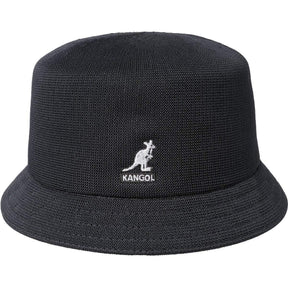 Kangol Tropic Bin Bucket Hat - Black - XL (Summer Camping Fishing Beach Cap)