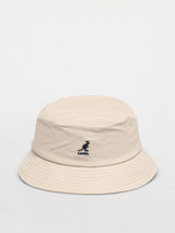 Kangol Washed Bucket Hat - Beige (Summer Fishing & Camping Sun Cap)
