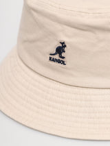 Kangol Washed Bucket Hat - Beige (Summer Fishing & Camping Sun Cap)