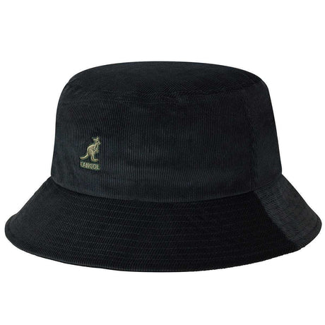 Kangol Cord Mens Bucket Hat - Black