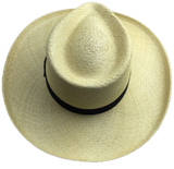 STRAW PANAMA CUENCA HAT Sun Beach Golf Cap Summer Hand Woven Made in USA K4A