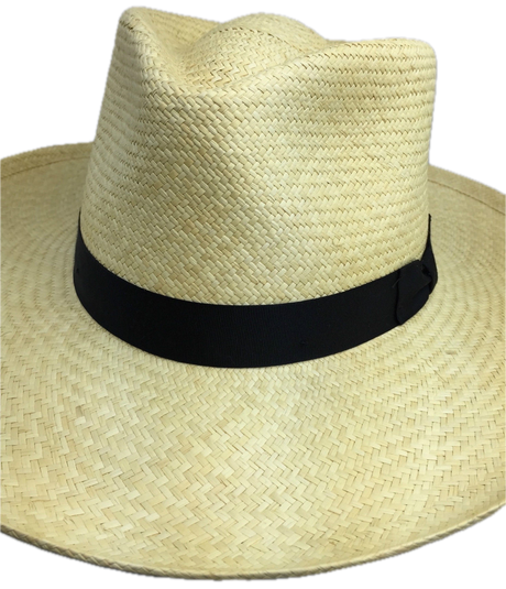STRAW PANAMA CUENCA HAT Sun Beach Golf Cap Summer Hand Woven Made in USA K4A