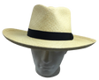 STRAW PANAMA CUENCA HAT Sun Beach Golf Cap Summer Hand Woven Made in USA K4A