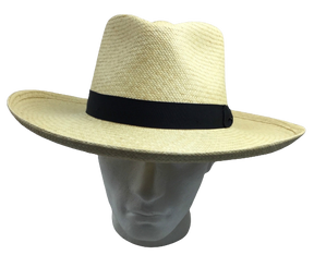 Straw Panama Cuenca Hat - Hand Woven Made in USA (K4A Sun Beach Golf Summer Cap)
