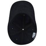 Kangol Cord Baseball Hat Outdoor Sports Cap - Black - One Size