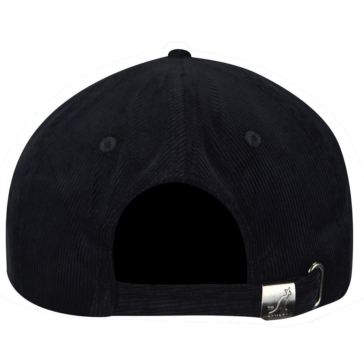 Kangol Cord Baseball Hat Outdoor Sports Cap - Black - One Size