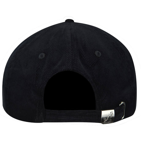 Kangol Cord Baseball Hat Outdoor Sports Cap - Black - One Size