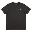 Kangol Mens Basic Stretch Crewneck T-Shirt - Black Anthracite