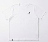 Kangol Mens Basic Stretch T-Shirt - Brilliant White (Black Embroidered Logo)