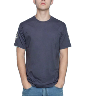 Kangol Gothic Tee T-Shirt in Charcoal