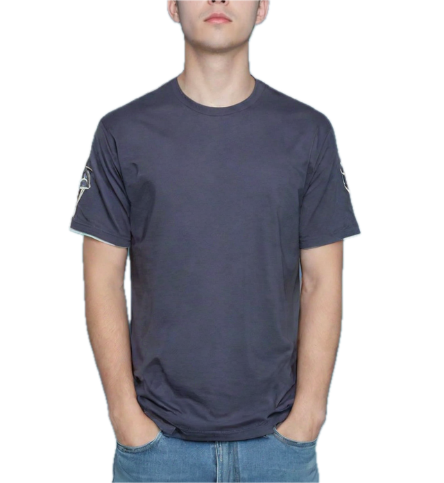 Kangol Gothic Tee T-Shirt in Charcoal
