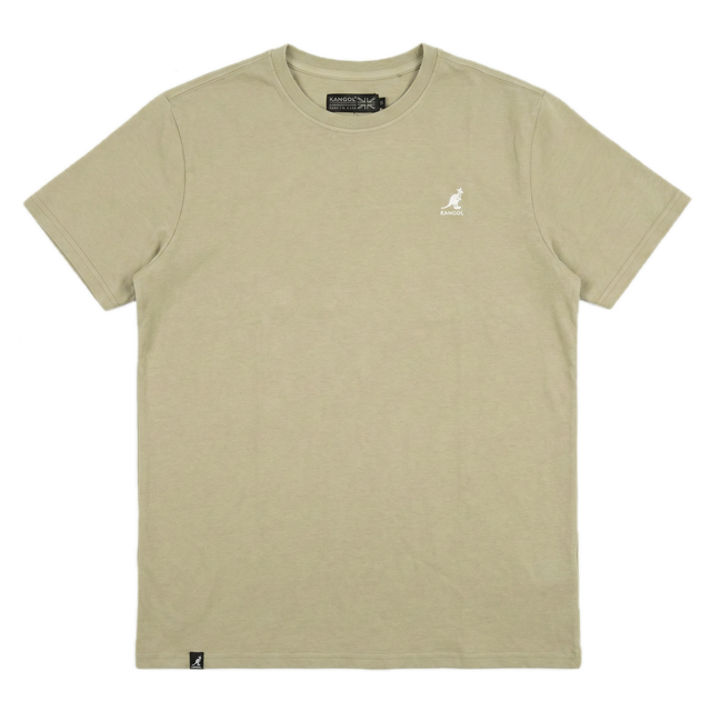 Kangol Mens 100% Cotton Pigment Dye T-Shirt - Lemon Pepper