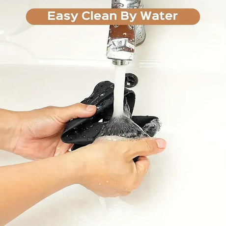 Silicone Bar Stool Floor Protector Ring - Anti-Slip, Noiseless Chair Base Cover for 16.5–18.5in Bases, Anti-Scratch Protection for Hardwood, Tile, Mar