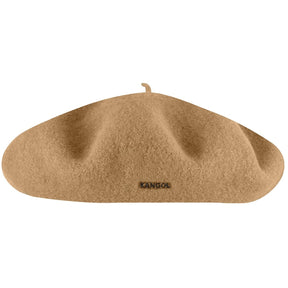 Kangol Anglobasque French Beret - Camel (100% Wool British Party Hat 0252HT)