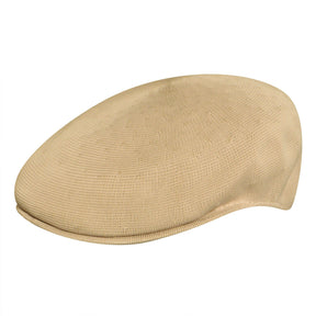 Kangol Tropic Mens 504 Ivy Cap - Beige (Classic Summer Flat Driving Hat 0287BC)