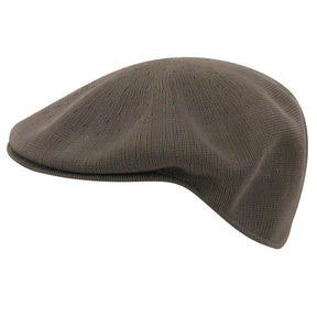 Kangol Tropic Mens 504 Ivy Cap - Charcoal Small (Classic Summer Flat Driving Hat 0287BC)