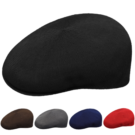KANGOL Tropic 504 Ivy Cap Mens Light Flat Driving Summer Hat Classic Original - Beige