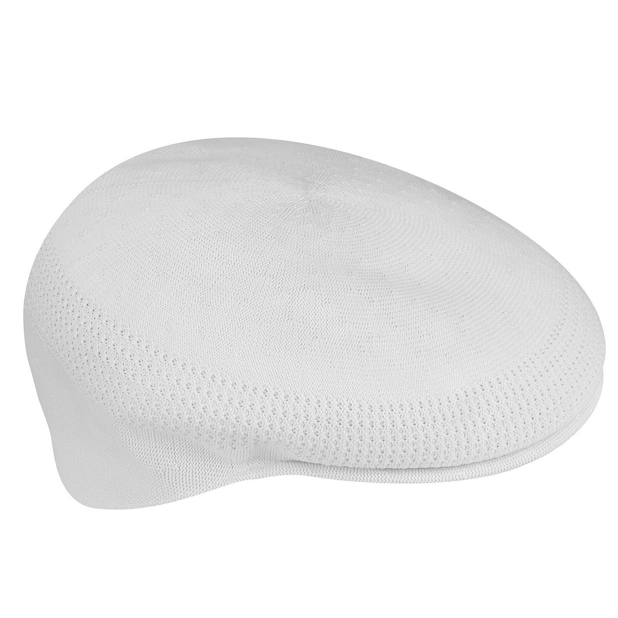 KANGOL Tropic Ventair 504 Ivy Cap 0290BC Summer Flat Driving Hat in White